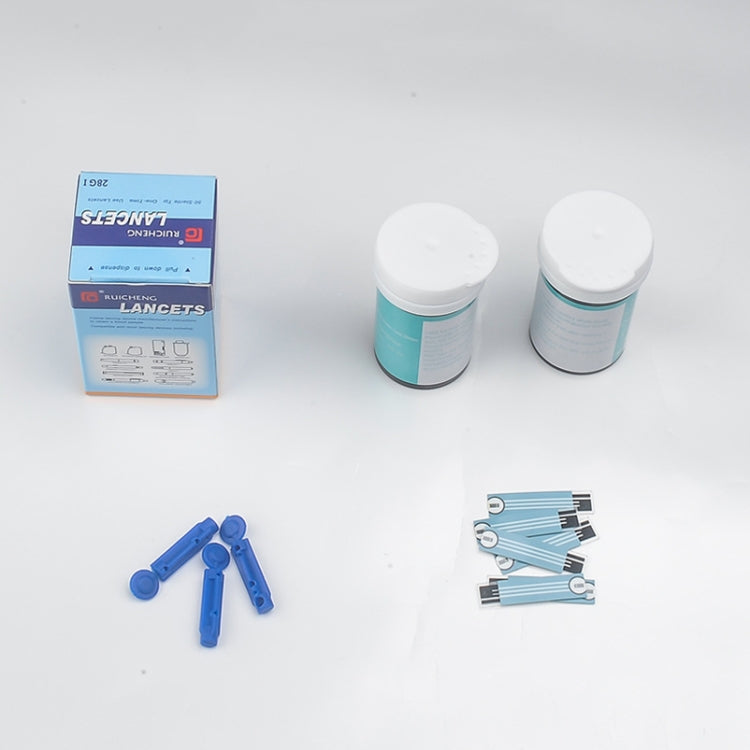 803 LCD Screen Home Automatic Blood Glucose Test, Shape: Set(English Version)