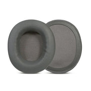 2pcs Sponge Headset Pad for Steelseries Arctis Pro / Arctis 3 / 5 / 7(Black Grey Leather)