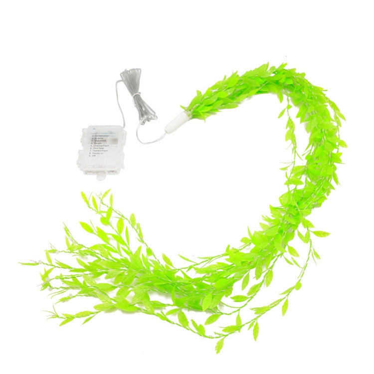 100 LEDs Simulation Planting Copper Wire Decorative Light, Spec:  Water-resistant Battery Box+RC(Yellow Light)