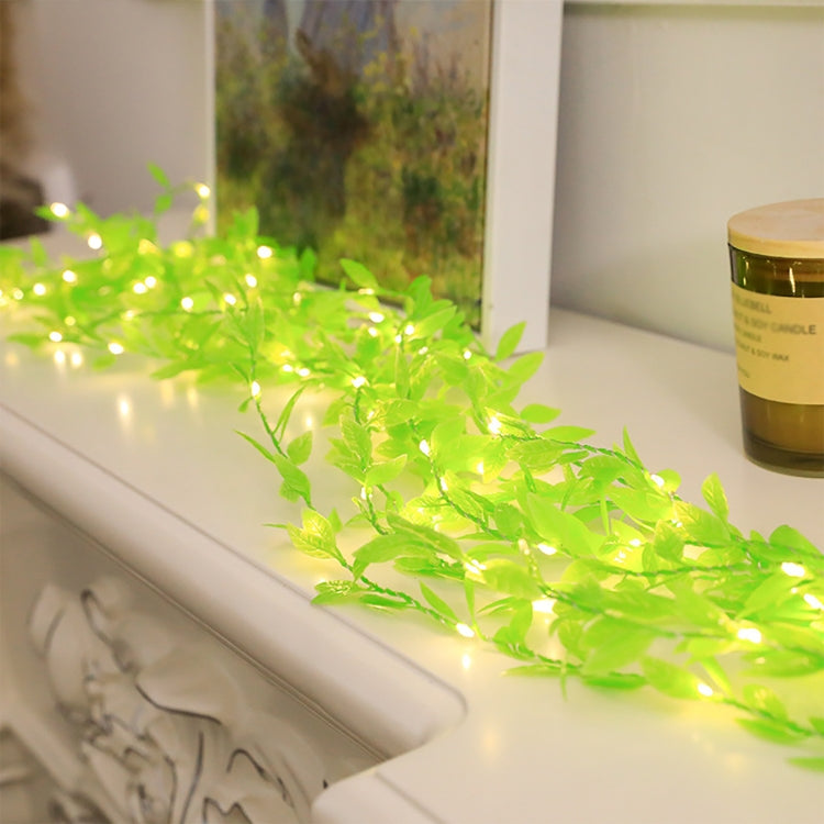 100 LEDs Simulation Planting Copper Wire Decorative Light, Spec:  Water-resistant Battery Box+RC(Yellow Light)