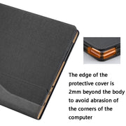 Laptop PU Leather Protective Case For Lenovo Yoga 720-13(Gentleman Gray)