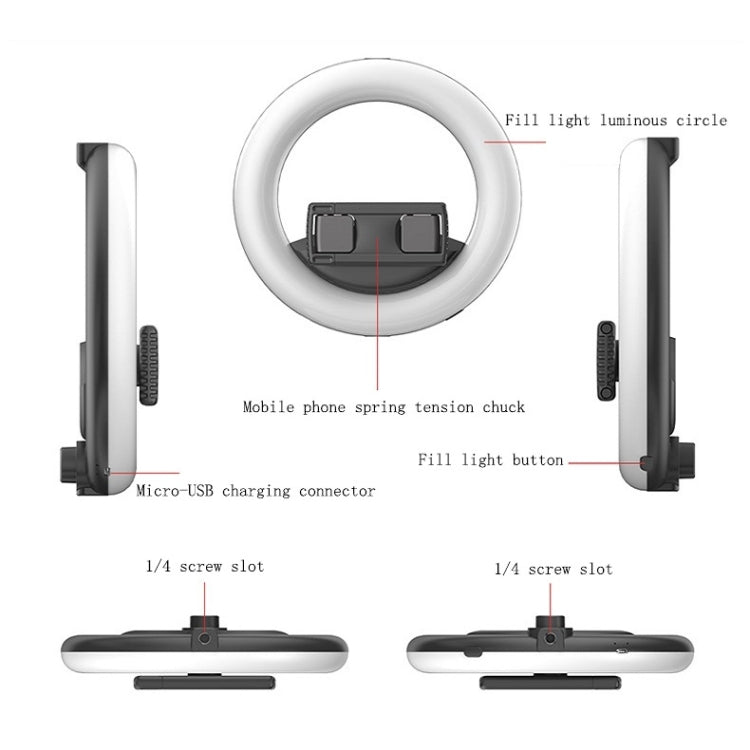 CYKE Q6 Selfie Live Broadcast Ring Beautifying Light(Fill Light)