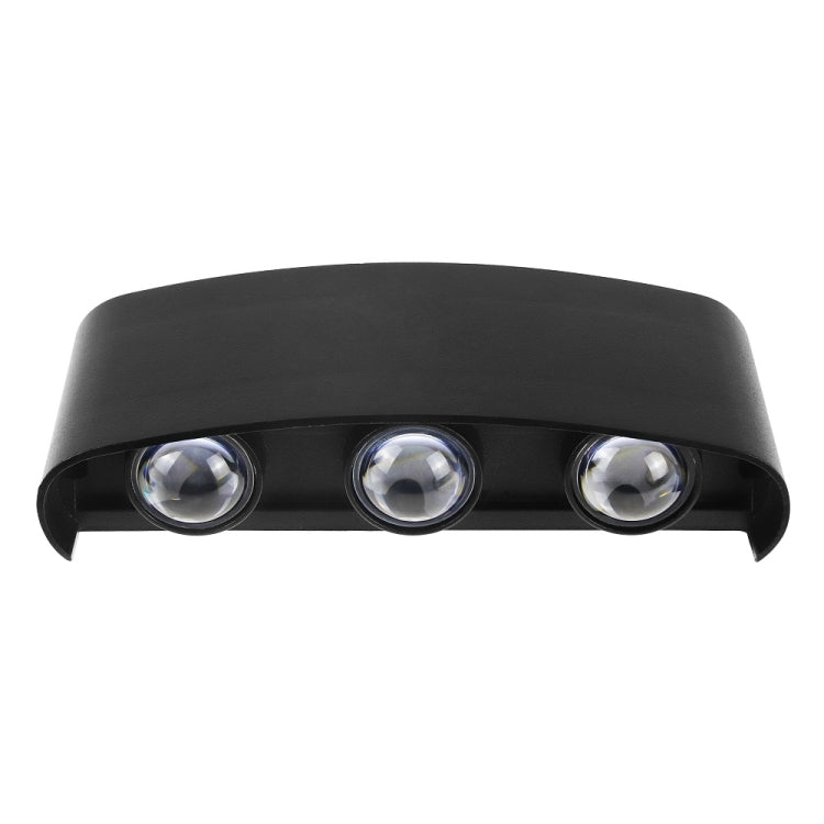 6 LEDs Garden Aluminum Double Head Wall Light(Warm White Light)