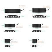 8 LEDs Garden Aluminum Double Head Wall Light(Warm White Light)