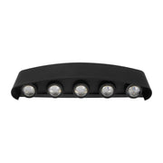10 LEDs Garden Aluminum Double Head Wall Light(White Light)