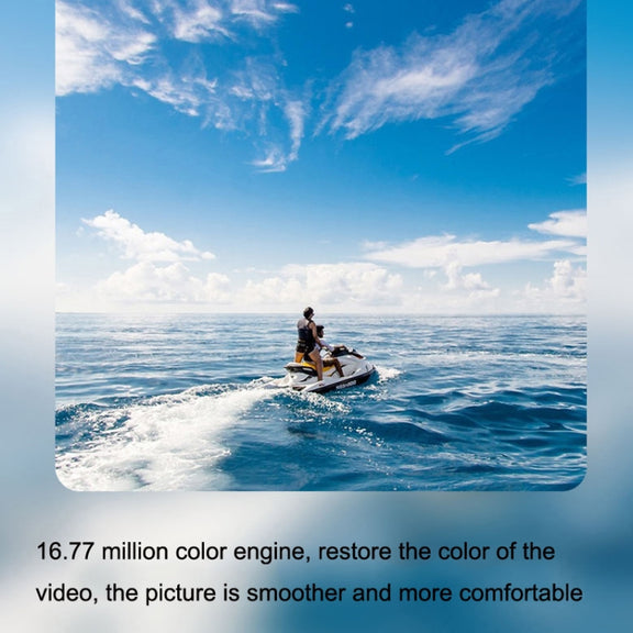M1 Home Commercial LED Smart HD Projector, Specification: EU Plug(Intelligent WIFI Android Version)