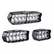 2 PCS MK-265 Motorcycle Character Shooting Light Auxiliary Day Running Light, Style: 8 LEDs