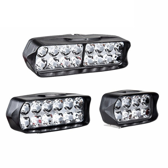 2 PCS MK-265 Motorcycle Character Shooting Light Auxiliary Day Running Light, Style: 8 LEDs