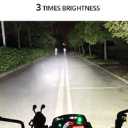 2 PCS MK-265 Motorcycle Character Shooting Light Auxiliary Day Running Light, Style: 8 LEDs