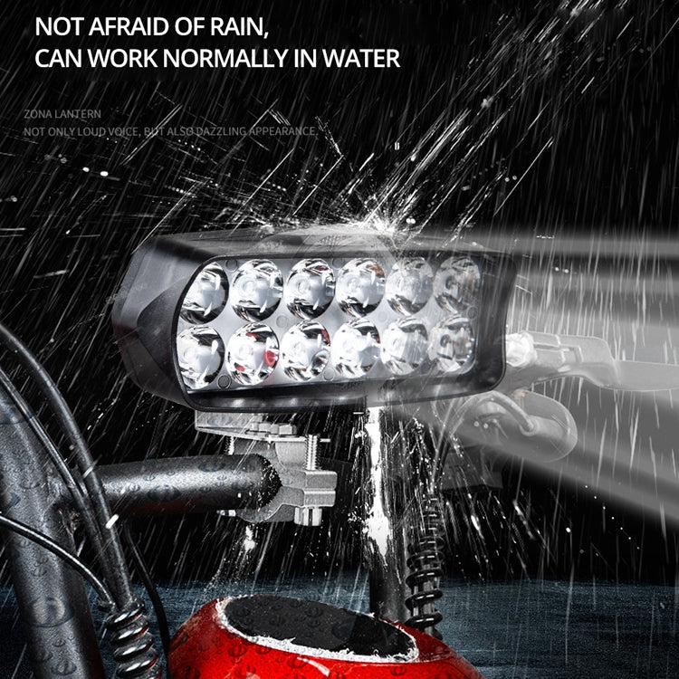 2 PCS MK-265 Motorcycle Character Shooting Light Auxiliary Day Running Light, Style: 8 LEDs