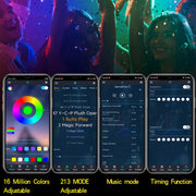 2.4G Remote Control LED Symphony Marquee Light Strip, Length: 2m 28 LEDs
