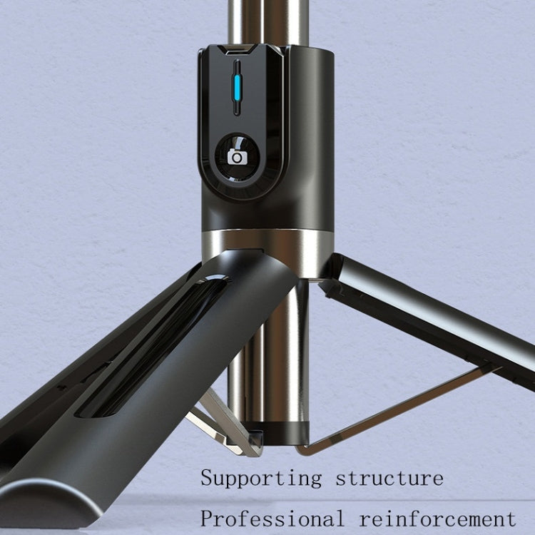 Mobile Phone Tripod Bluetooth Remote Control Live Selfie Stick, Specification: P96D Single Light