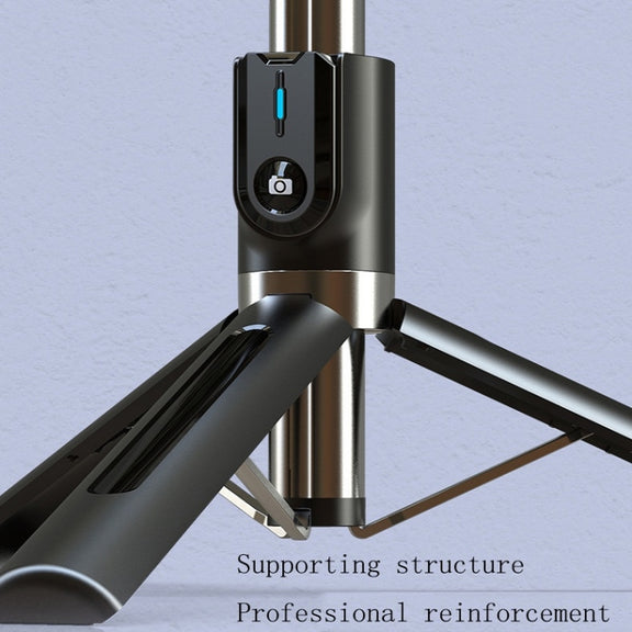Mobile Phone Tripod Bluetooth Remote Control Live Selfie Stick, Specification: P96D Single Light