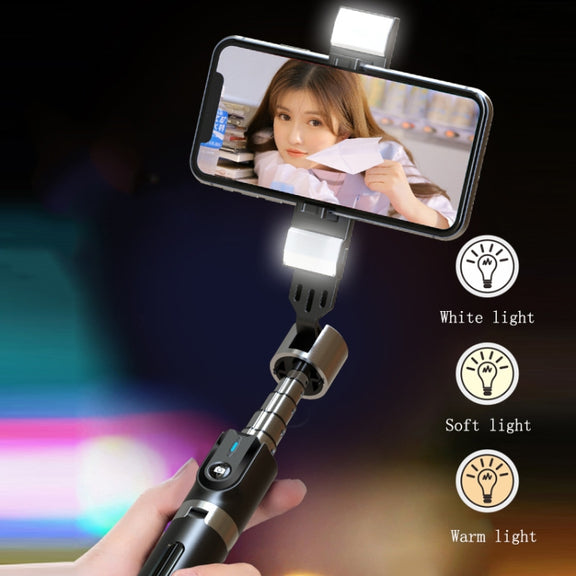 Mobile Phone Tripod Bluetooth Remote Control Live Selfie Stick, Specification: P96D Single Light