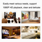 Z6 Home LED HD Smart Small Projector, CN Plug(WiFi Android Version)