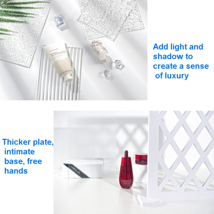 41 x 29cm Background Board Window Pane Light Shadow Plate(Arc Window)