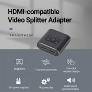 2  to 1 Out HD HDMI Switch