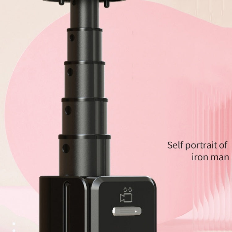 P80 1.33m Integrated Bluetooth Selfie Stick With TIKTOK Remote Control Makeup Mirror