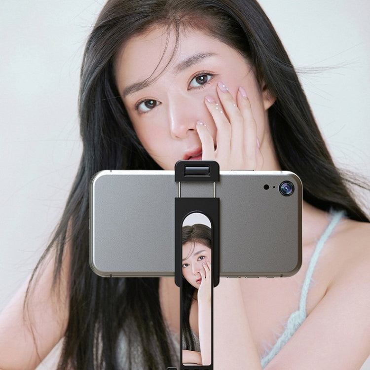 P80 1.33m Integrated Bluetooth Selfie Stick With TIKTOK Remote Control Makeup Mirror