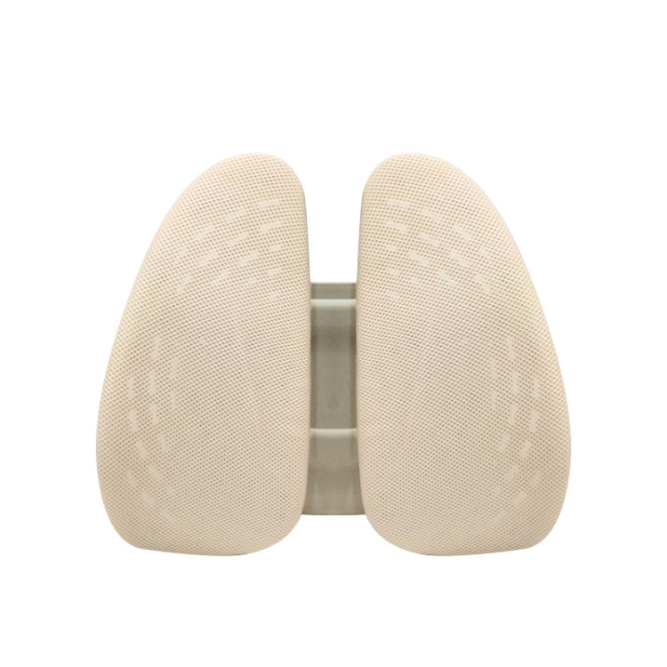 5297 Car Massage Seat Cushion(Beige with Beige)
