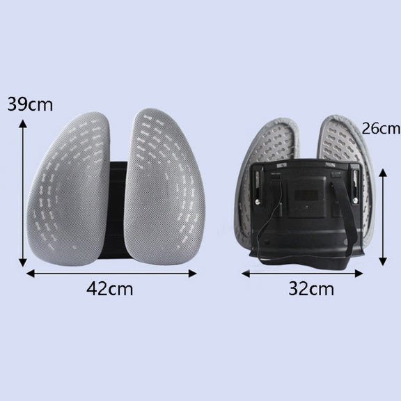 5297 Car Massage Seat Cushion(Beige with Beige)