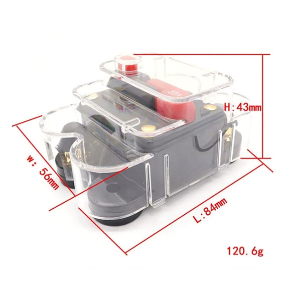 CB2 Car RV Yacht Audio Modification Automatic Circuit Breaker Switch, Specification: 30A