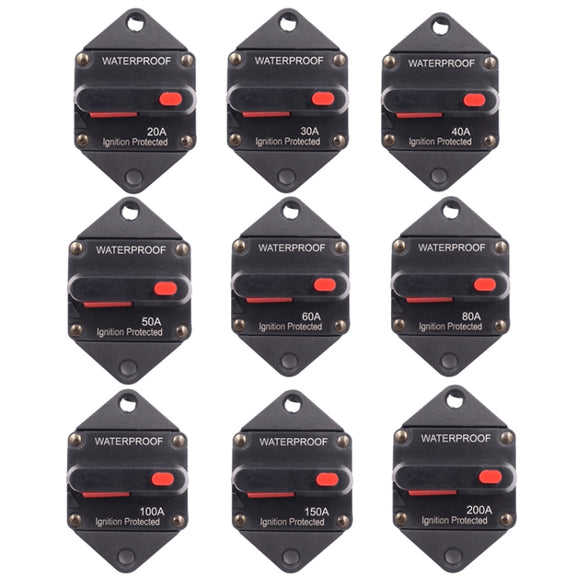 CB10 Car Audio Modified Automatic Circuit Breakerion, Specification: 40A