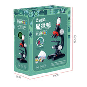 HD 1200 Times Microscope Children Educational Toys(Pink)