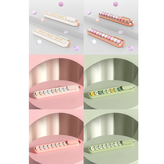 Colorful Car Temporary Parking Number Card, Color: Cherry Pink (Solid Color)