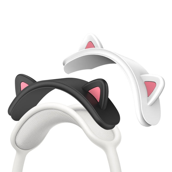 Cat-Ear Silicone Beam Cover For AirPods Max(White)