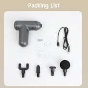 J12A Mini Vibrating Massage Button Type Fascia Gun, Specification: Red