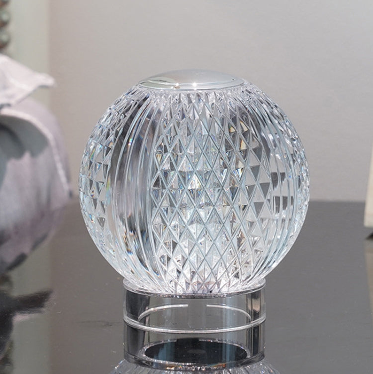 Crystal Ball Small Table Lamp USB Acrylic Night Light, Specification: MT2 80 x 80mm