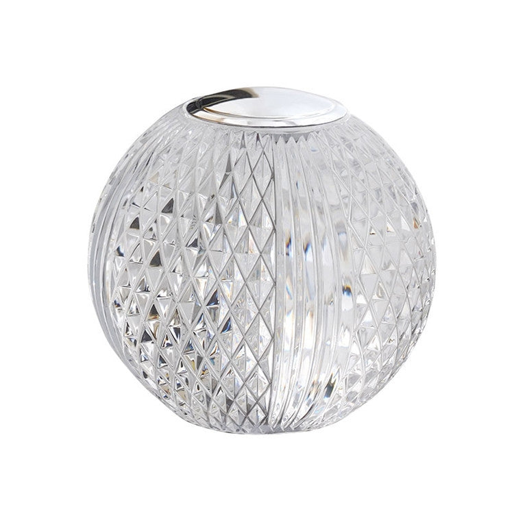 Crystal Ball Small Table Lamp USB Acrylic Night Light, Specification: MT1  110 x 110mm