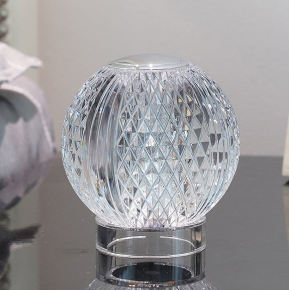 Crystal Ball Small Table Lamp USB Acrylic Night Light, Specification: MT1  110 x 110mm
