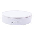 15cm Adjustable Speed Rotating Display Stand Props Turntable(White Velvet) -  by PMC TechLife | Online Shopping South Africa | PMC TechLife | Buy Now Pay Later Mobicred