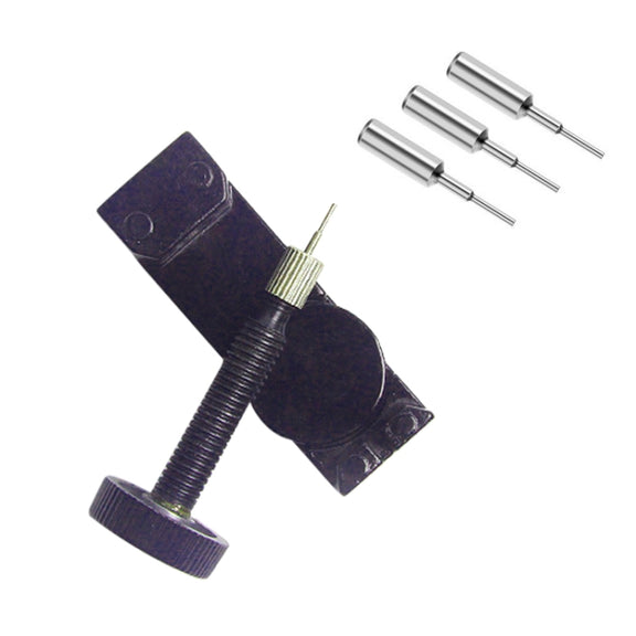 Metal Adjustable Height Watch Band Link Pin Remover(Black)