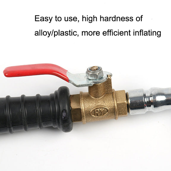Car Tire Double-Ended Air Nozzle, Specification: Globe