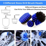 18 PCS / Set Multi-Function Cleaning Electric Drill Brush
