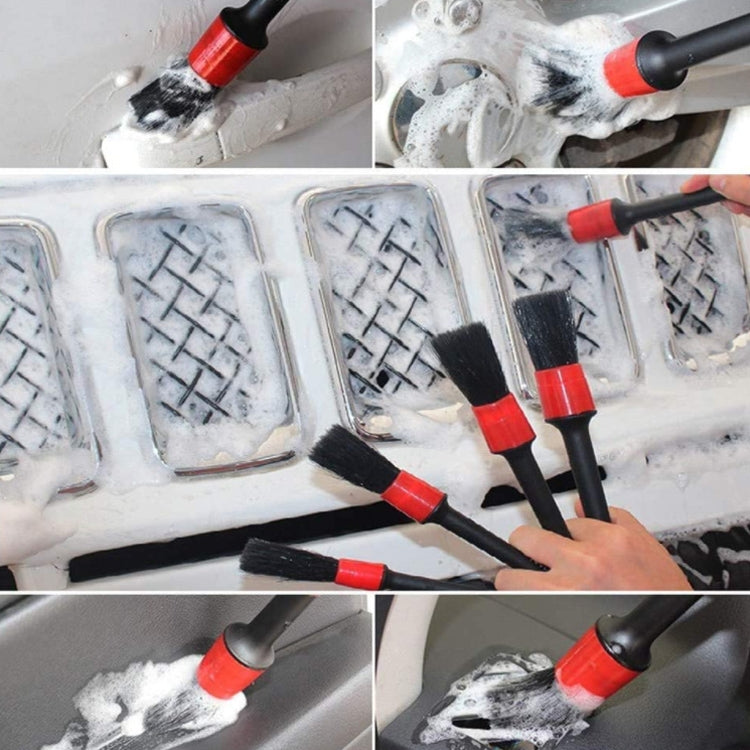 11 PCS / Set Soft Detail Brush Water-resistant Car Wash Gloves