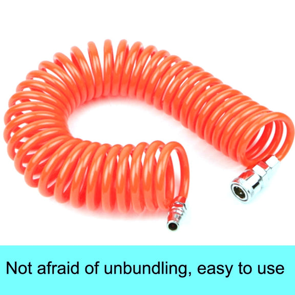 2 PCS Telescopic Plastic High Pressure Air Pump Hose, Length: 6m