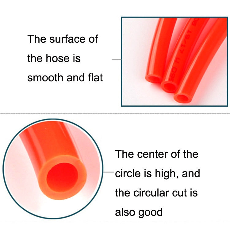 2 PCS Telescopic Plastic High Pressure Air Pump Hose, Length: 15m