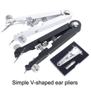 Watch Strap Pins Removal Pliers V-shape Watch Remover(Black)