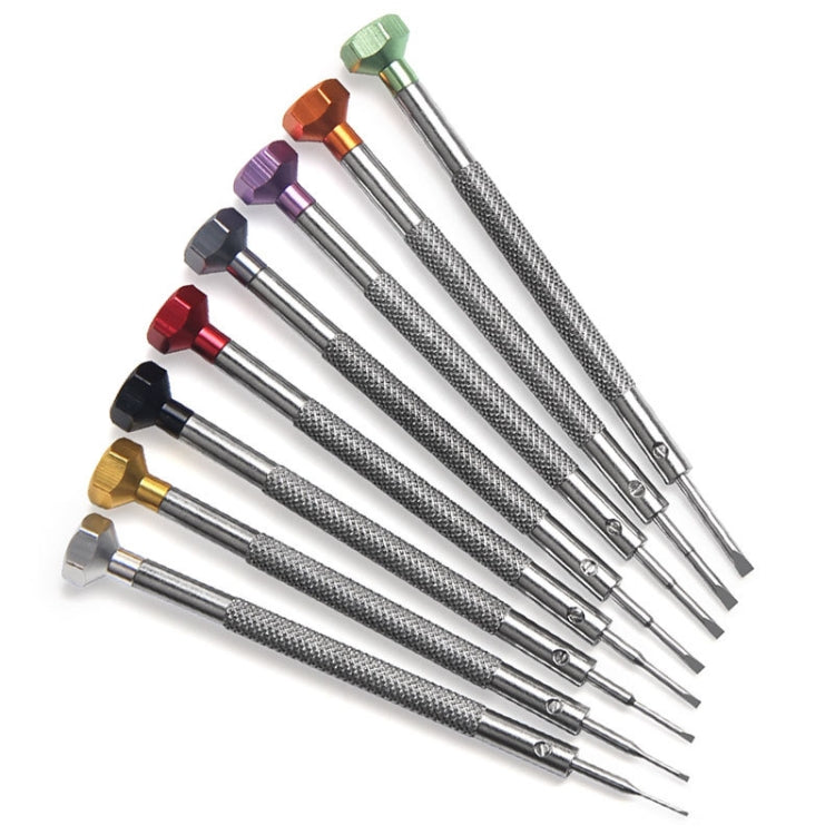 3 PCS LSD5075 Color Screwdriver Watch Repair Tool, Model: 1.0mm Word