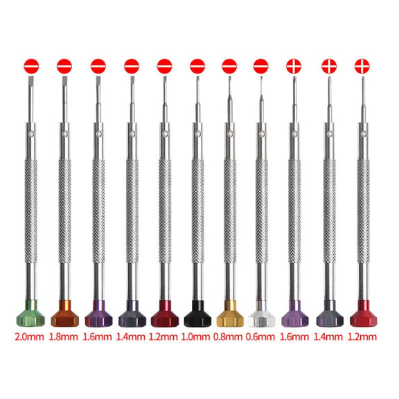 3 PCS LSD5075 Color Screwdriver Watch Repair Tool, Model: 1.6mm Crosshead