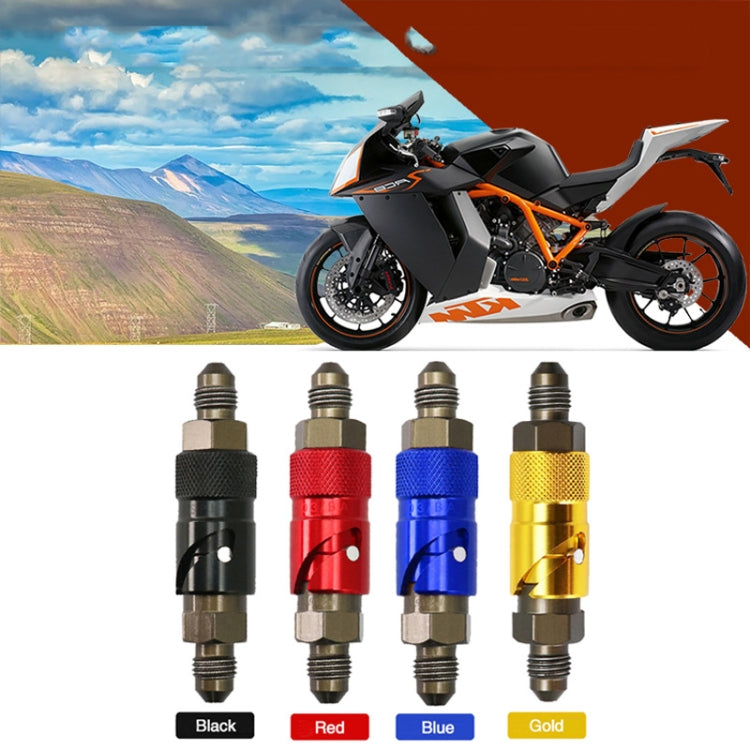 Motorcycle Universal Brake Hose Quick Release Joint(Blue)