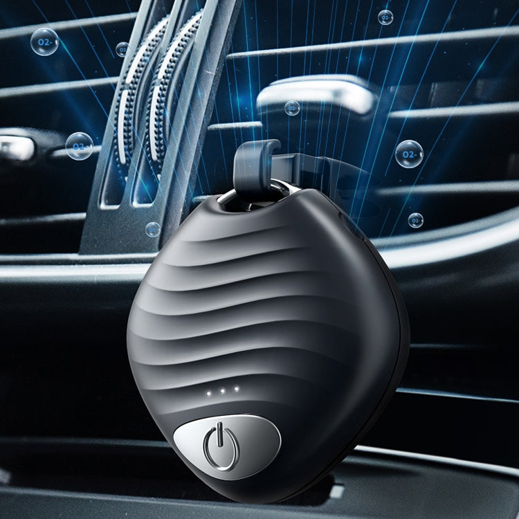 Neck Car Negative Ion Air Purifier(S02 White)