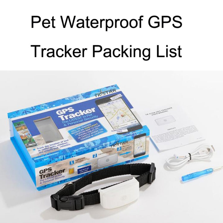 TK911 2G Pet Water-resistant GPS Tracker