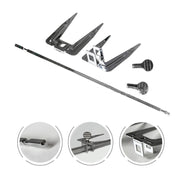 Stainless Steel Roast Chicken Skewer Cook Oven BBQ Grilled Fork