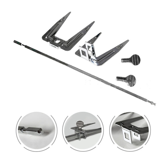 Stainless Steel Roast Chicken Skewer Cook Oven BBQ Grilled Fork