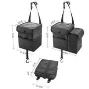 SN720 Car Multifunctional Trash Can Hanging Foldable Storage Bag, Style: Towel Trash Can